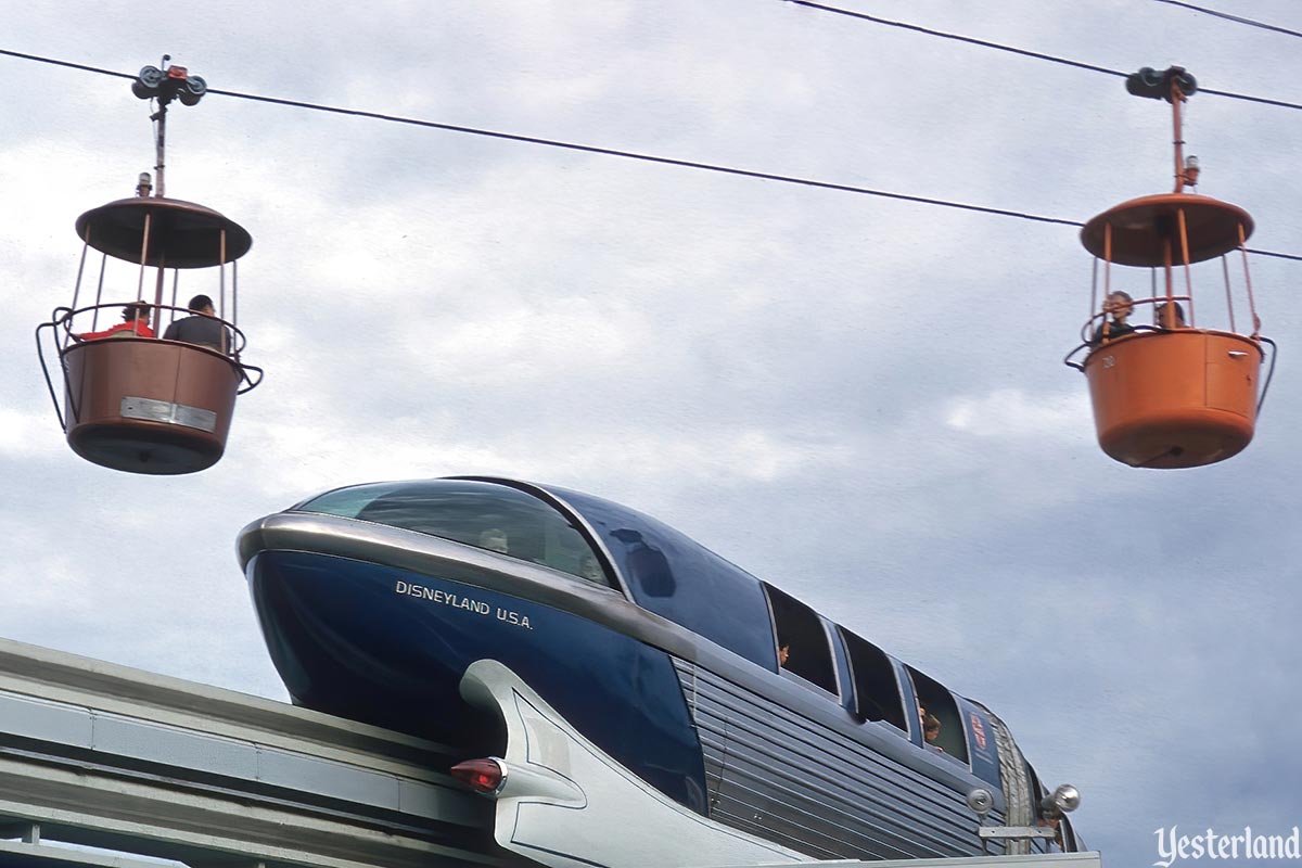 Skyway to Fantasyland at Disneyland