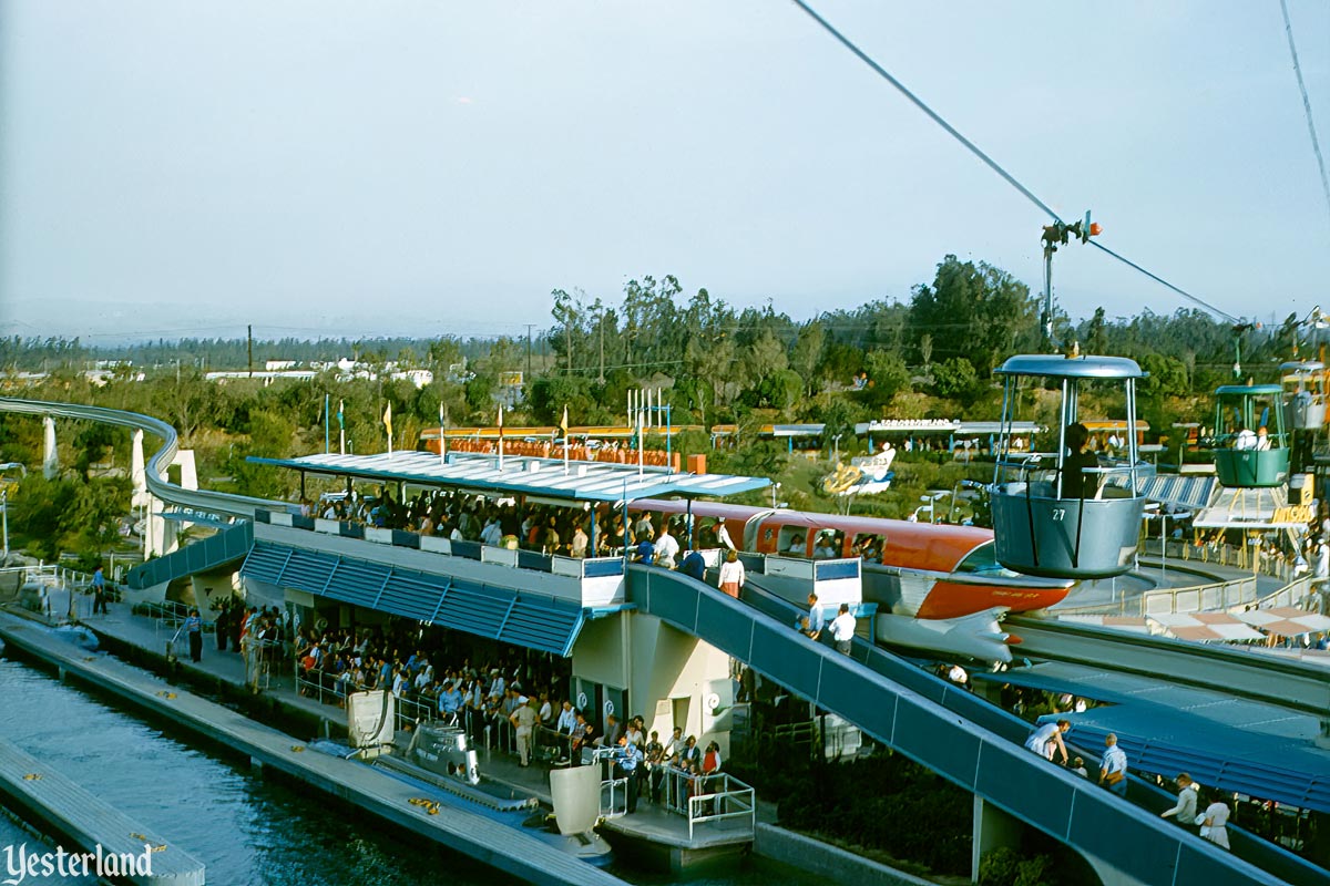 Skyway to Fantasyland at Disneyland