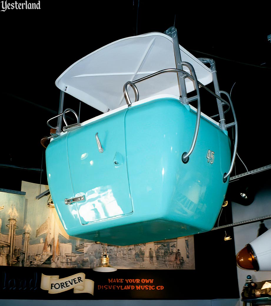 Retired Skyway bucket at Disneyland