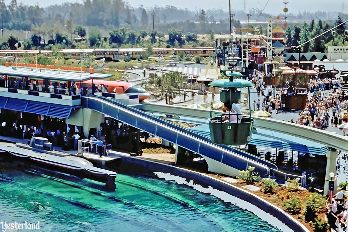 Skyway to Fantasyland at Disneyland