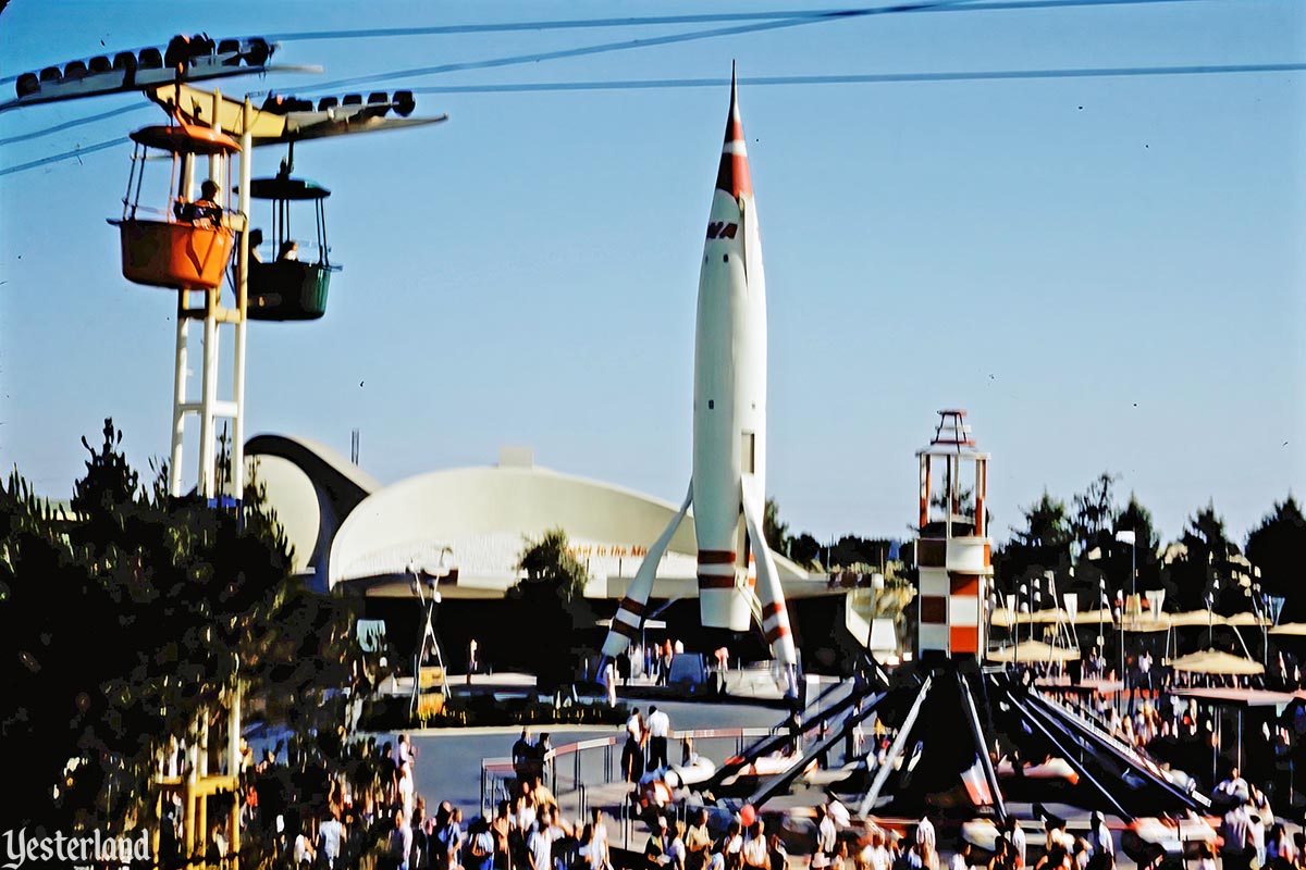 Skyway to Fantasyland at Disneyland