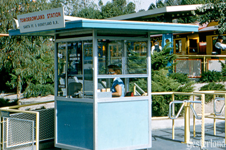 Tomorrowland Station at Disneyland