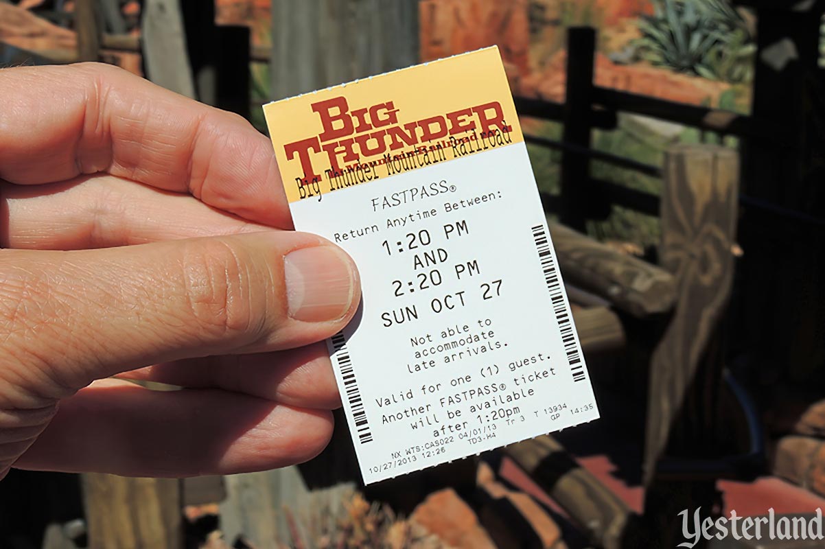 FASTPASS at Walt Disney World