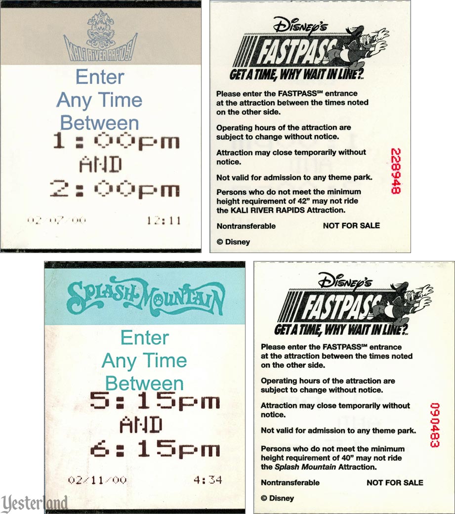 FASTPASS at Walt Disney World