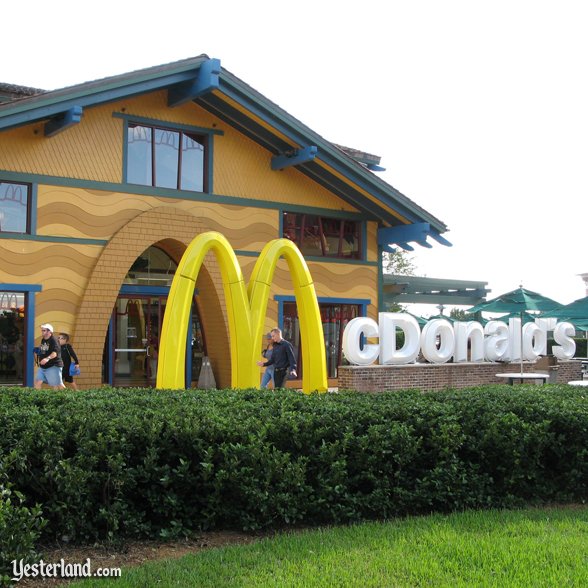 McDonald’s at Downtown Disney: 2009 by Werner Weiss.