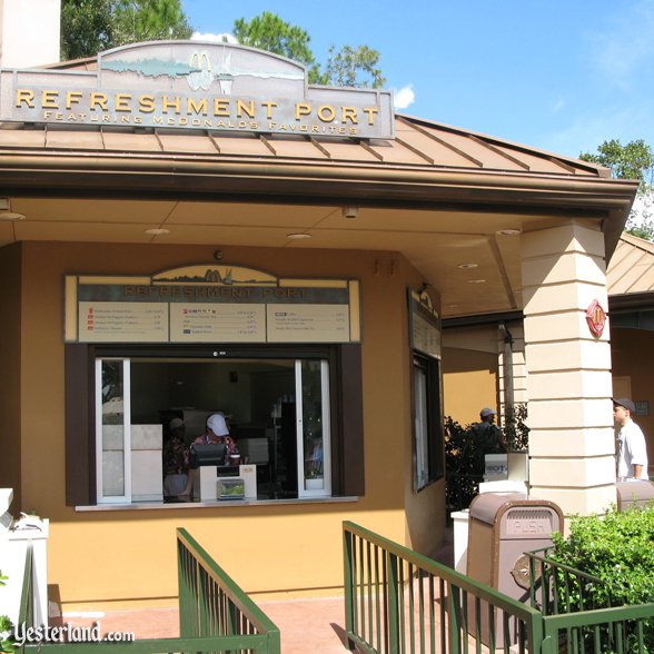 Refreshment Port at Epcot: 2007 by Werner Weiss.
