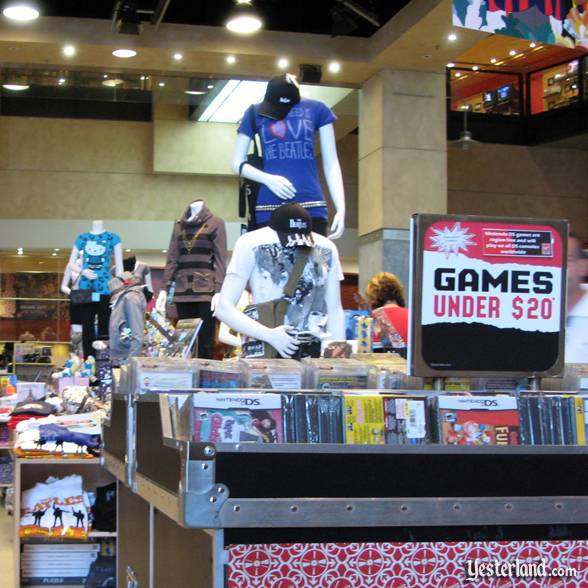 Games at Virgin Megastore at Downtown Disney, Walt Disney World