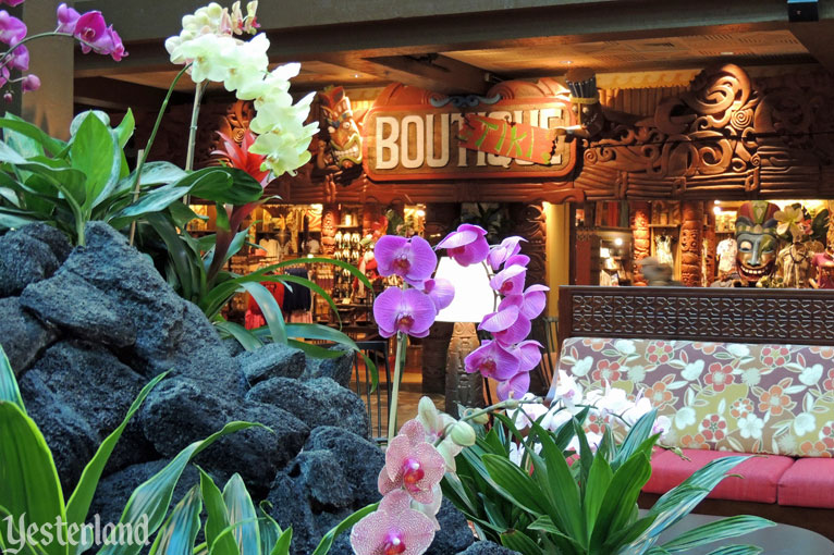 Updated lobby in the Great Ceremonial House at Disney's Polynesian Resort