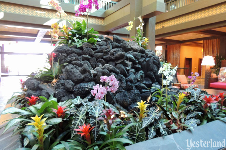 Updated lobby in the Great Ceremonial House at Disney's Polynesian Resort